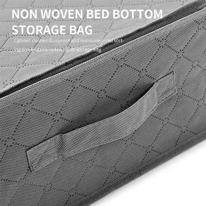 SpaceSaver Sac de rangement sous le lit | Pliable | Avec poignées | Non-tissé