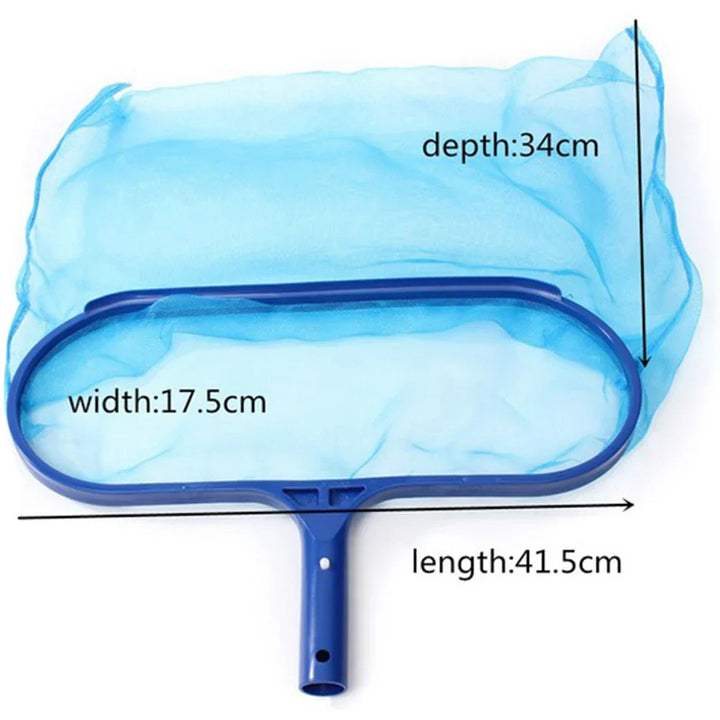 AquaSift Écope de piscine avec tige télescopique | Écope à feuilles pour piscine & étang | Maille robuste | Nettoyage pour piscine & spa