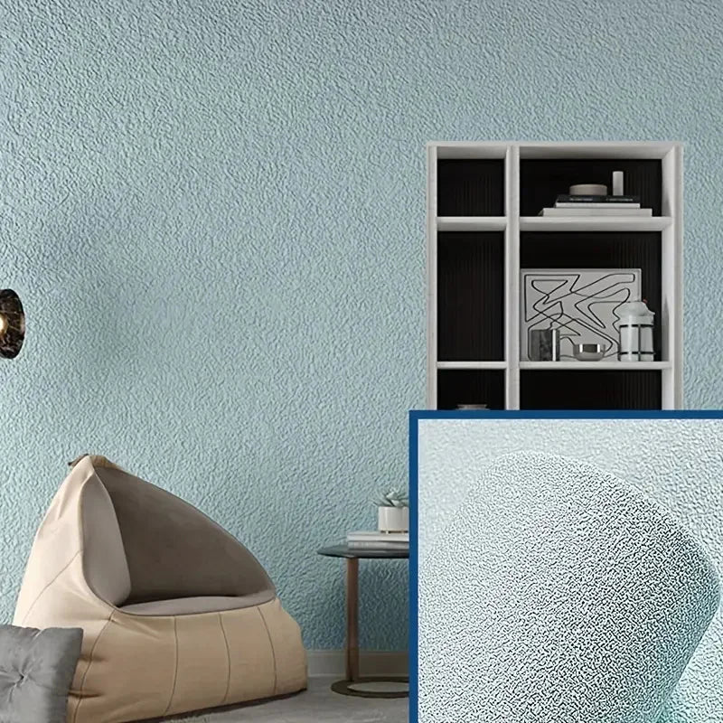 Papier peint 3D en lin autocollant Linovera | Imperméable, résistant à la moisissure & amortissant | Idéal pour le salon, la chambre & la cuisine