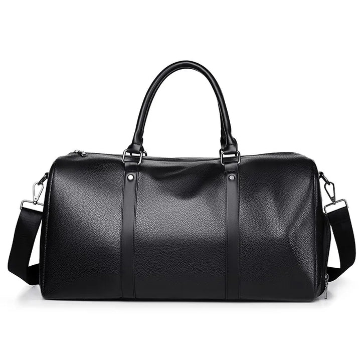 Sac de voyage Ravemo Roadster | Sac de sport rétro en PU imperméable | 44×33×21 cm | Pour les courts séjours, l'entraînement & la moto