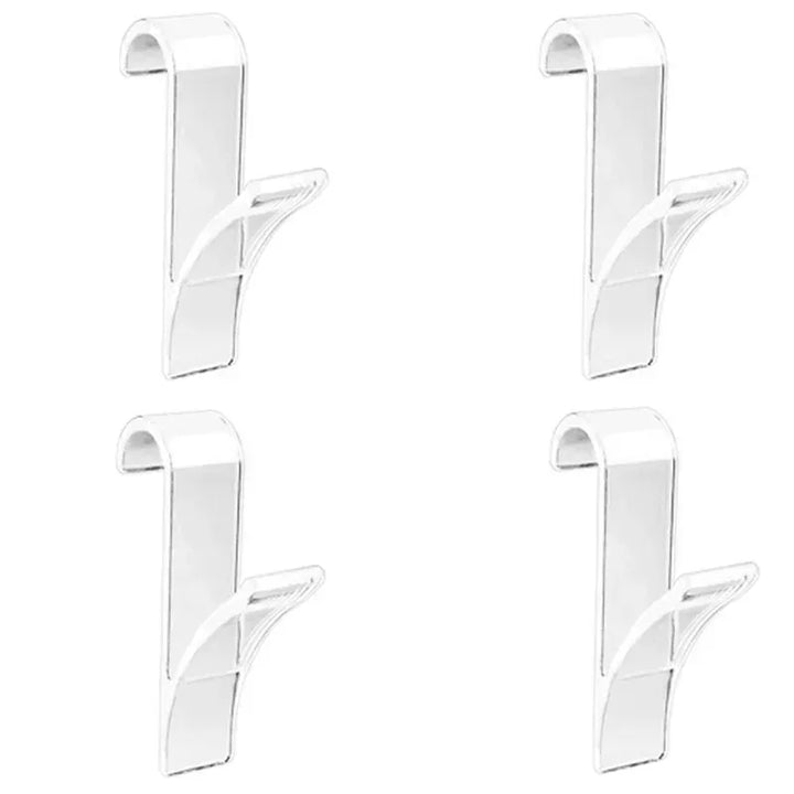 HeatHook Set de crochets pour radiateurs | Pack de 4 | Gain de place & Transparent | Pour salle de bain & cuisine