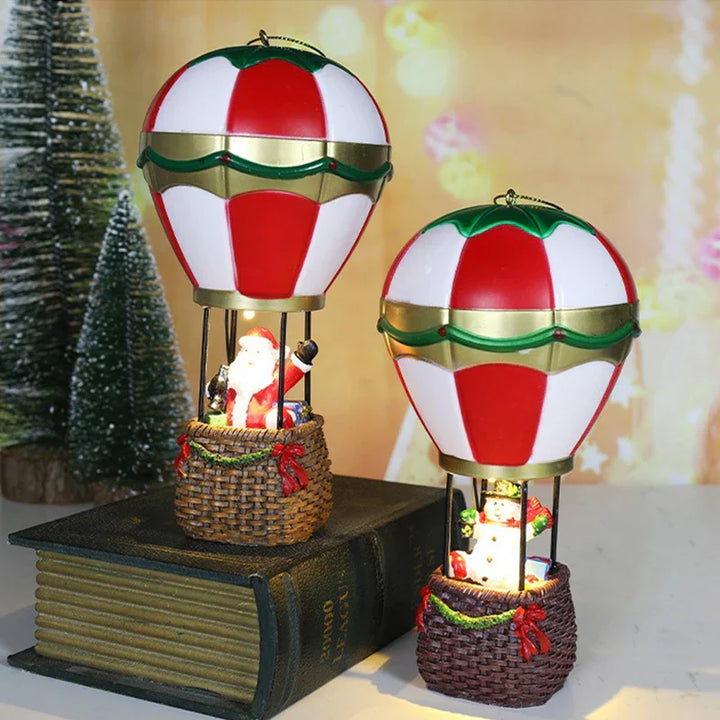 Décoration de Noël Lumière MerryGlow | Design Cartoon | Figurine LED avec batterie | Pour salon, chambre d'enfant et jardin
