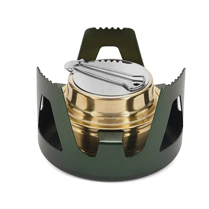 Flamero Réchaud Spirituskocher | Flamme Réglable | Combustion à 360° | Compact & Stable