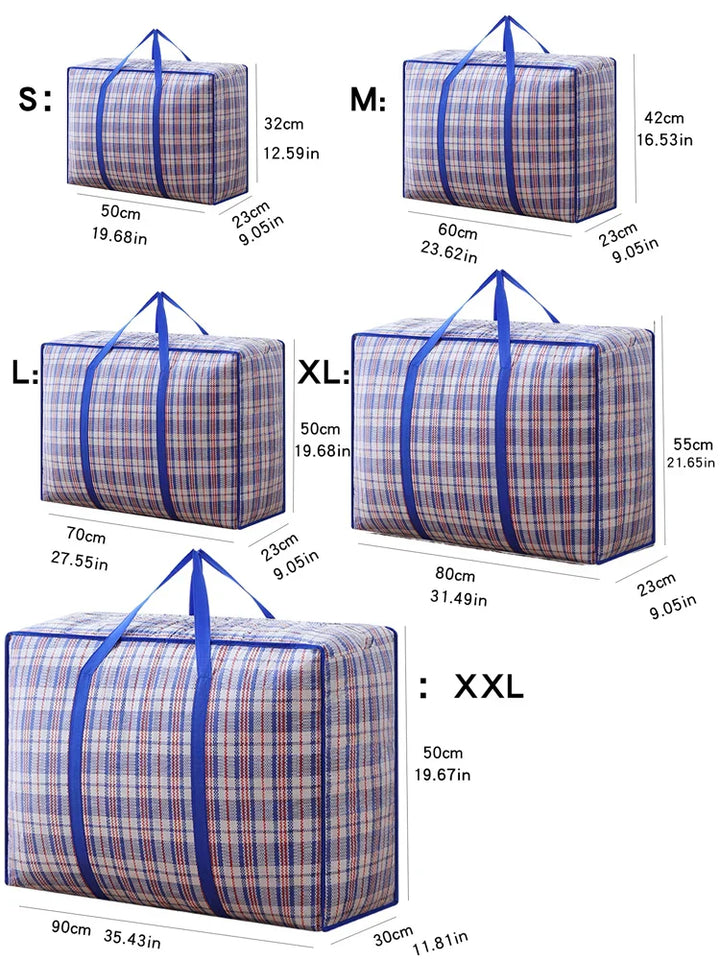 Sac de rangement Storiva | Sac pliable robuste avec fermeture éclair | Grand volume & résistant à l'eau | Plusieurs tailles & couleurs