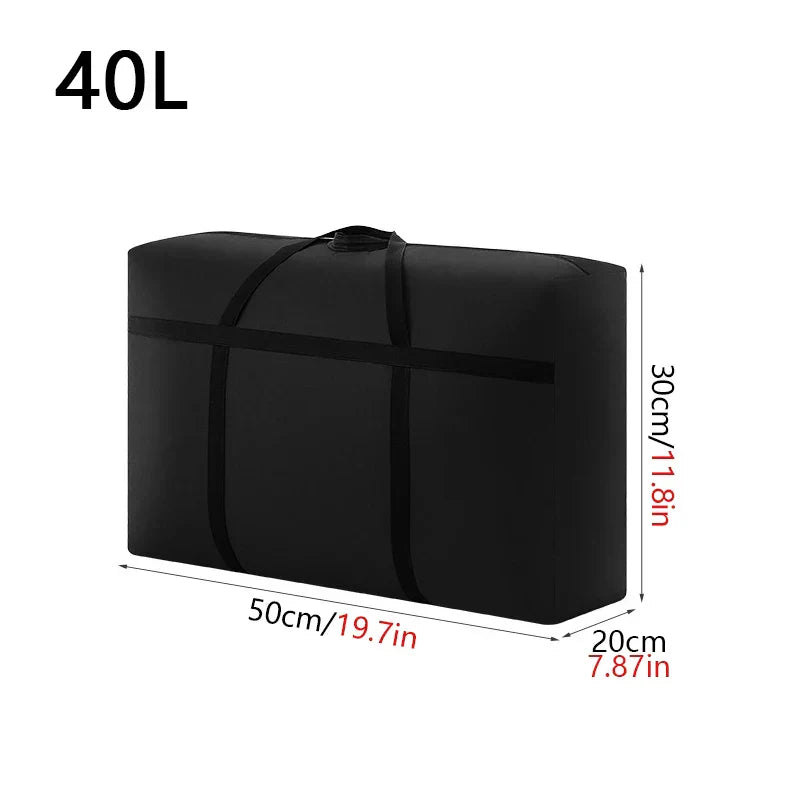 StauraumPro Sac de rangement pliable | Grand volume | Résistant et respirant | Pour vêtements, couvertures et jouets