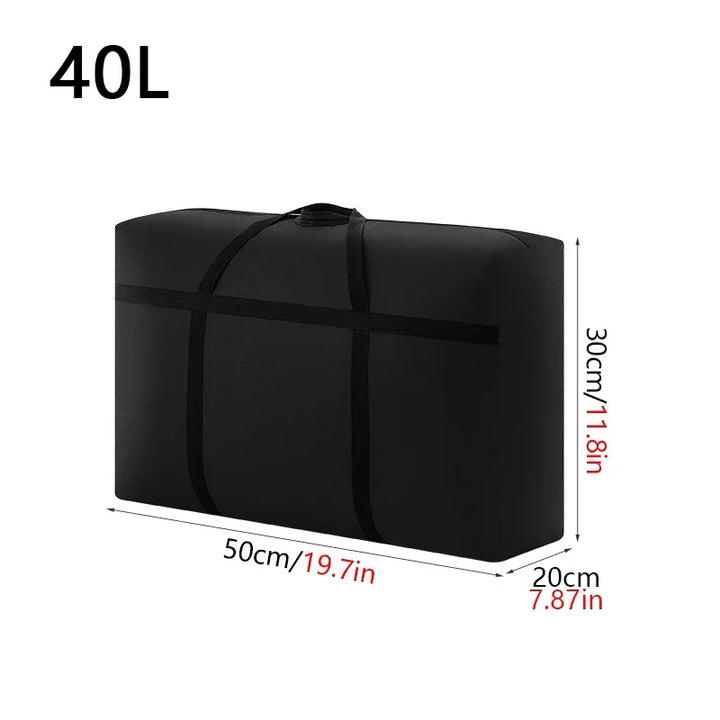 StauraumPro Sac de rangement pliable | Grand volume | Résistant et respirant | Pour vêtements, couvertures et jouets