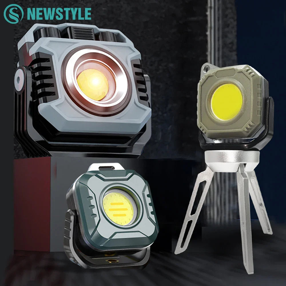 Lampe de travail TektorBeam LED 1500 Lumens | Rechargeable & Magnétique | Dimmable en continu | Étanche IP66