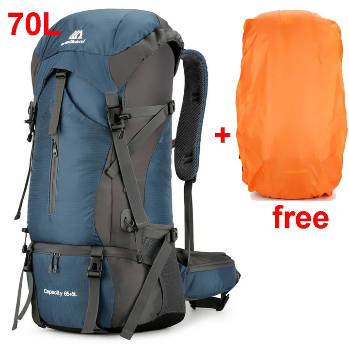 Alpivento 70L Sac à dos de trekking | Sac de camping imperméable avec protection contre la pluie | Grand sac à dos de plein air pour la randonnée, l'alpinisme et les voyages  Marque :