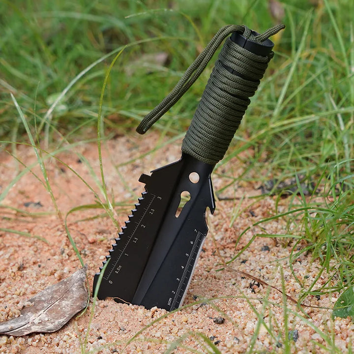 Pelle de camping multifonction Nordrek | Ultra légère & compacte | Pour la randonnée, le survivalisme & l'extérieur