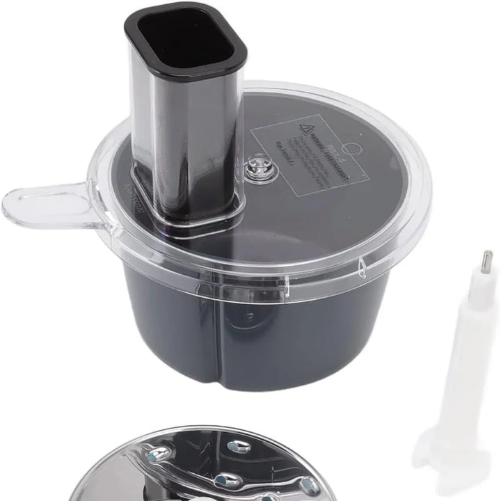 MixProTec Ensemble d'accessoires multifonctionnels pour Thermomix TM5/TM6 | Disque de coupe, récipient & couvercle | Compatible lave-vaisselle & conforme aux normes alimentaires
