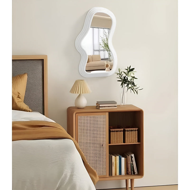 Miroir mural Cloudora | Forme de nuage | Décoratif & Robuste | ABS | 41 x 26 cm