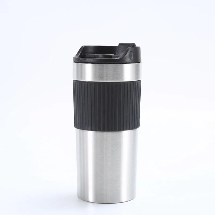 BrewMate Go | Presse Française Isolée To-Go | 420 ml | Acier Inoxydable | Double Paroi & Anti-Fuite