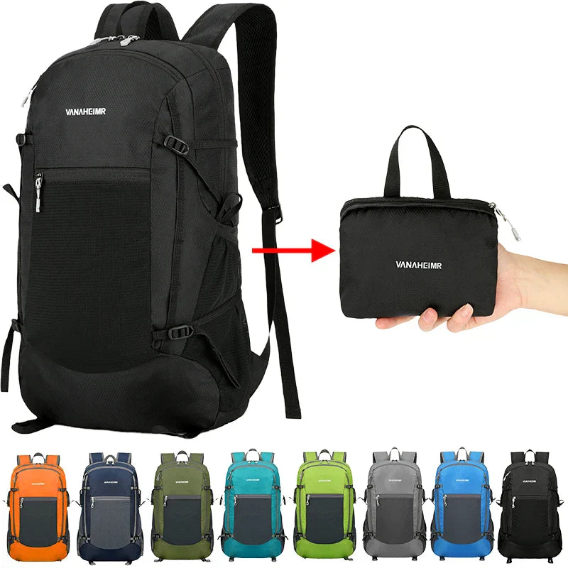 Sac à dos pliable "Alpivio" | Ultra léger & Compact | 18L de volume | 42x28x15 cm