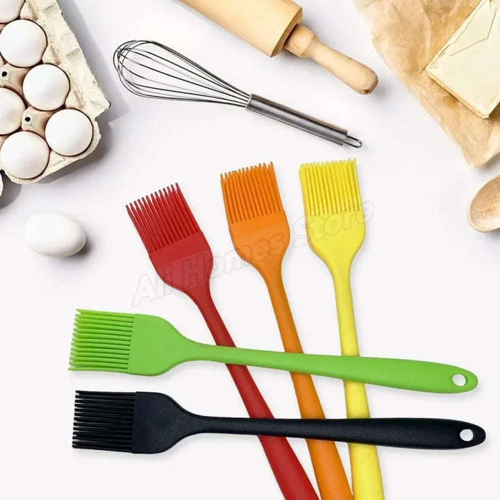 GrillFein Pinceau à Marinade en Silicone | Résistant à la Chaleur & Hygiénique | Pour BBQ, Pâtisserie & Cuisine