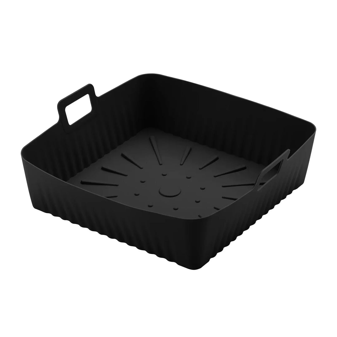 AirChef Liner | Tapis en silicone pour friteuse à air avec poignées | Réutilisable & Antiadhésif | Résistant à la chaleur jusqu'à 230 °C