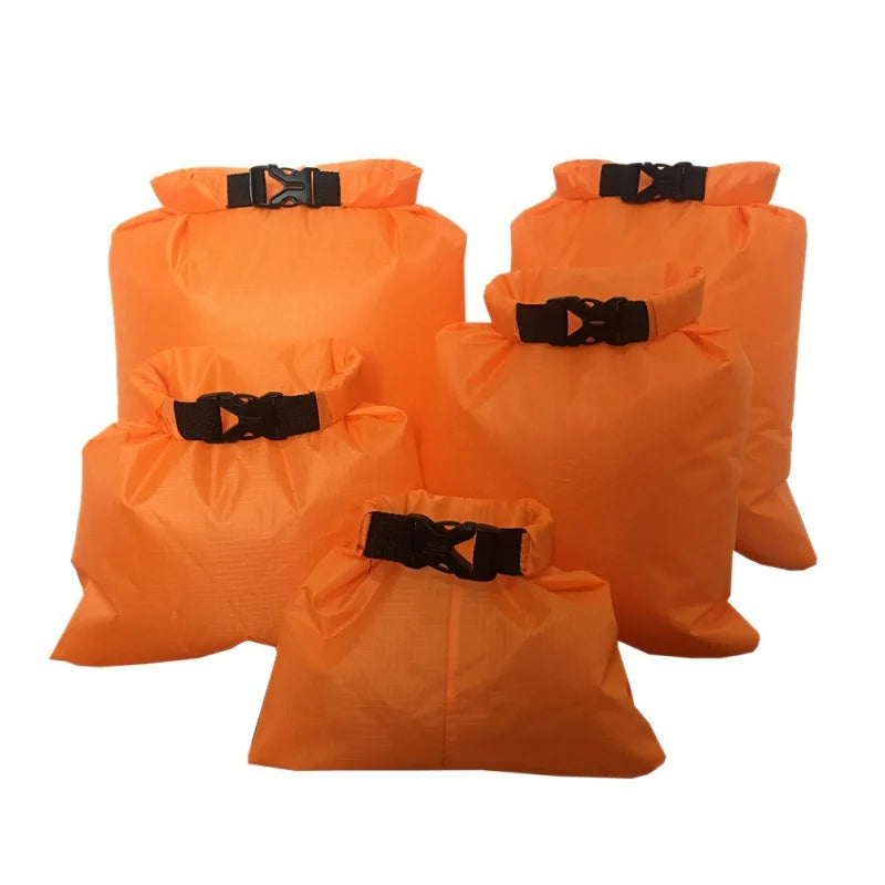 Set de Sacs Étanches Sealon | Imperméable & Résistant au Sable | Ensemble de 5 (1,5L–6L) | Pour Voyage, Plage & Activités de Plein Air