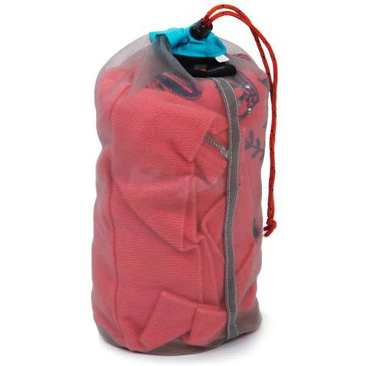 TrekSack MeshLite Sac en filet ultraléger | Sac à dos respirant avec cordon de serrage | Différentes tailles S–XXL | Pour la randonnée, le camping et les voyages