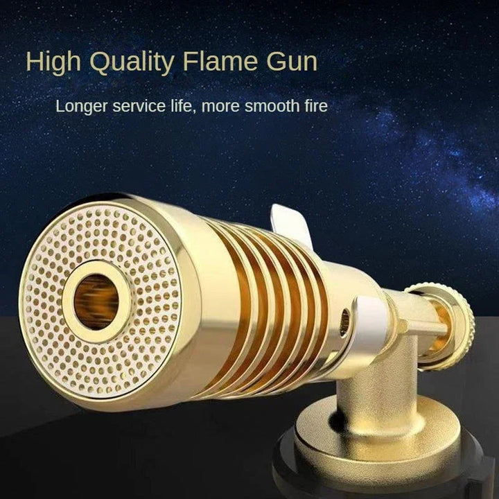 Flammex Pro Chalumeau | Pour gaz butane | Flamme réglable jusqu'à 1300 °C | Compact & Ergonomique | Idéal pour la cuisine & en extérieur