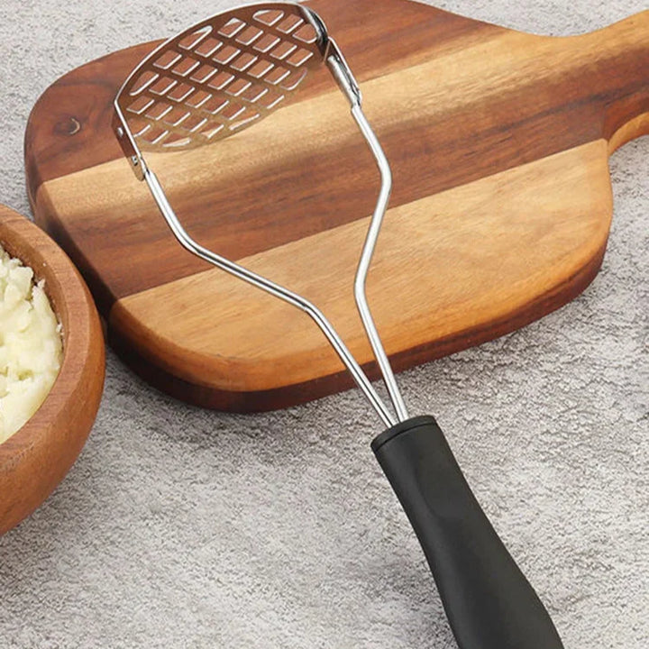 Presse-purée Magrido | Ergonomique & Efficace | Acier inoxydable | Pour pommes de terre, avocats & plus
