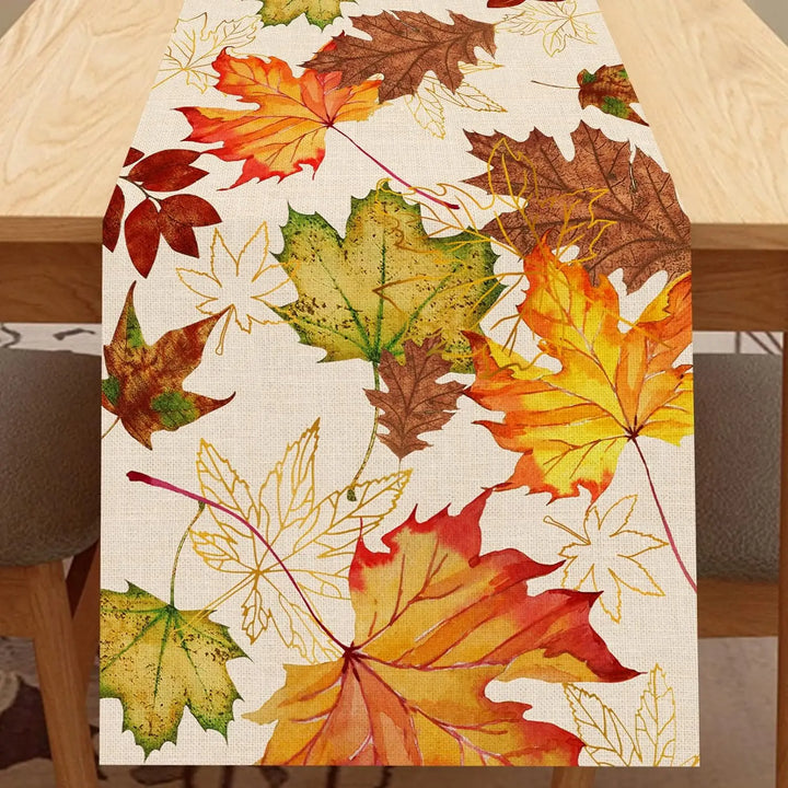 LinoCharm | Chemin de table en lin | Intemporel & Facile d'entretien | 150–200 × 33 cm