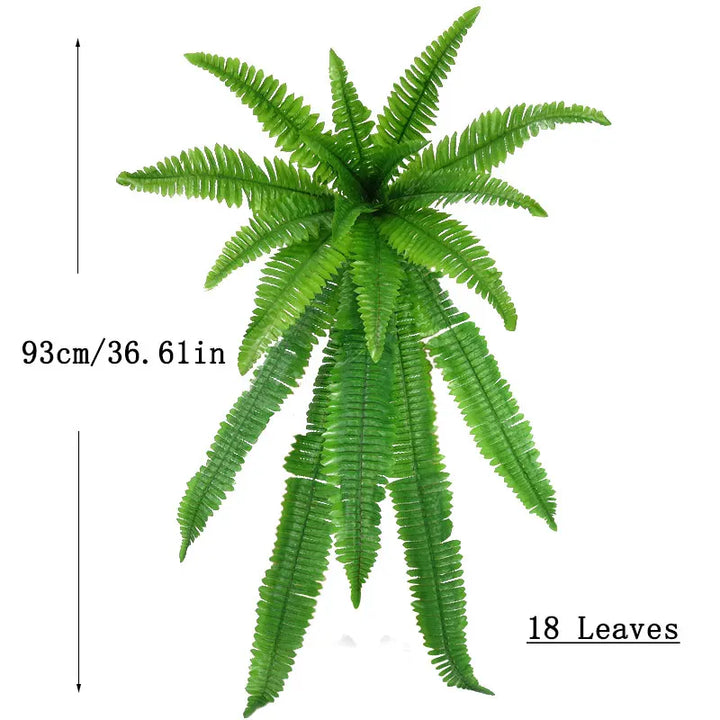 VerdeLia | Plante suspendue artificielle | Lierre persan | 73–115 cm | Décoration murale et de jardin