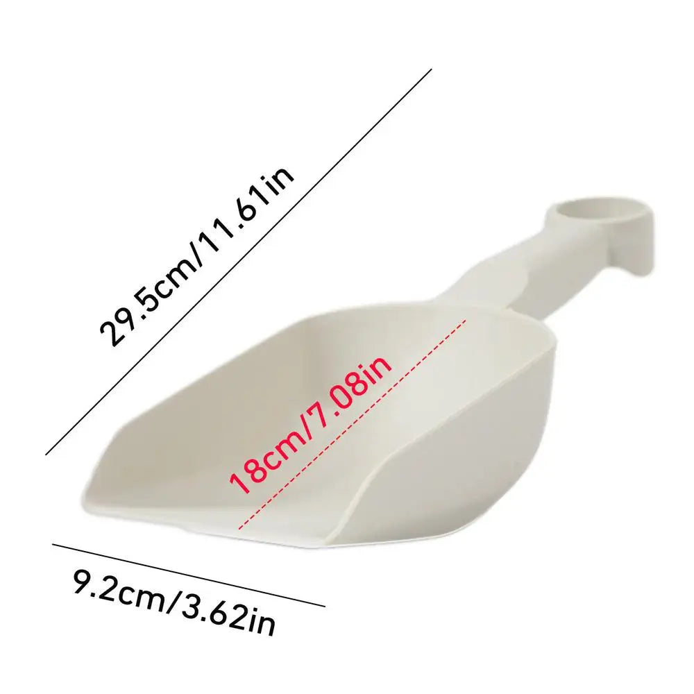 Plantiva Pelle de jardin en plastique | Poignée ergonomique | Gain de place & Léger | Disponible en 2 tailles