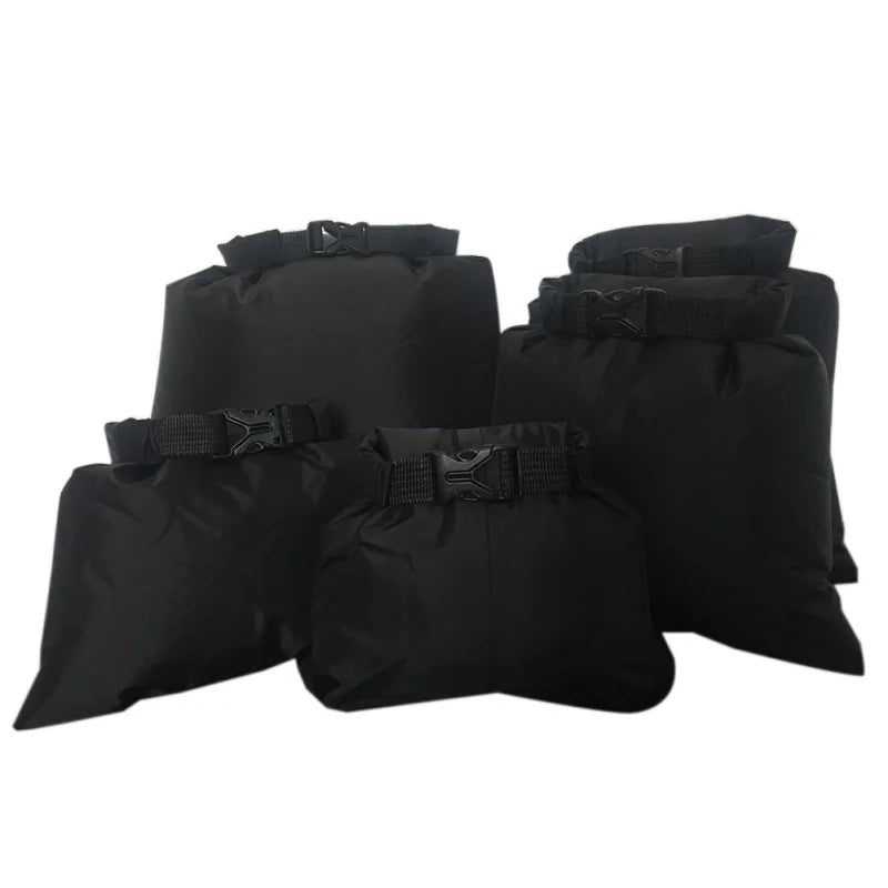 Ensemble de Sacs Étanches Sealon | Imperméable & Résistant au Sable | Set de 5 (1,5L–6L) | Pour Voyage, Plage & Activités de Plein Air
