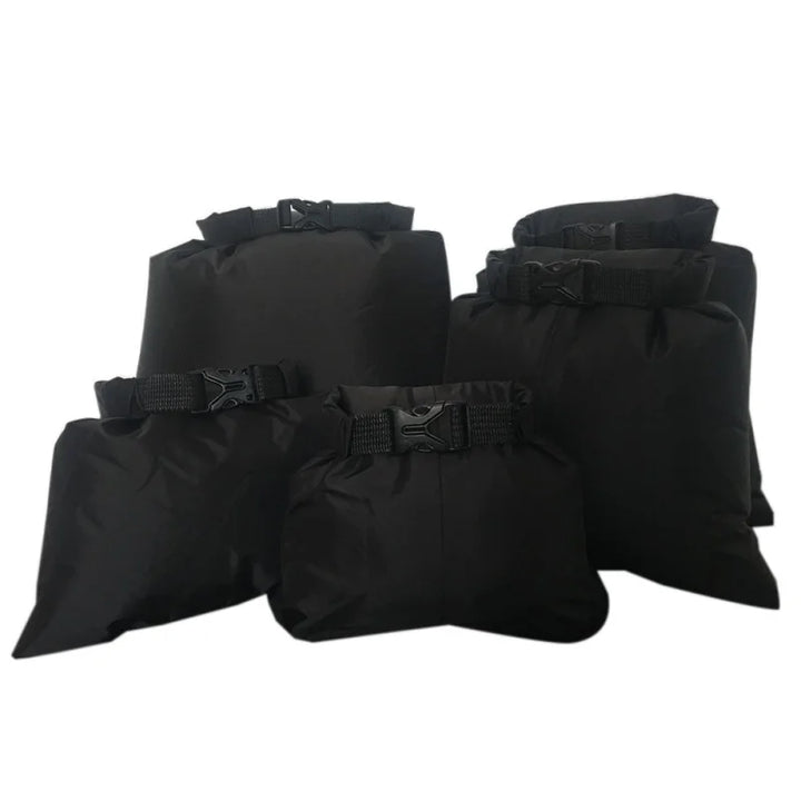 Set de Sacs Étanches Sealon | Imperméable & Résistant au Sable | Ensemble de 5 (1,5L–6L) | Pour Voyage, Plage & Activités de Plein Air