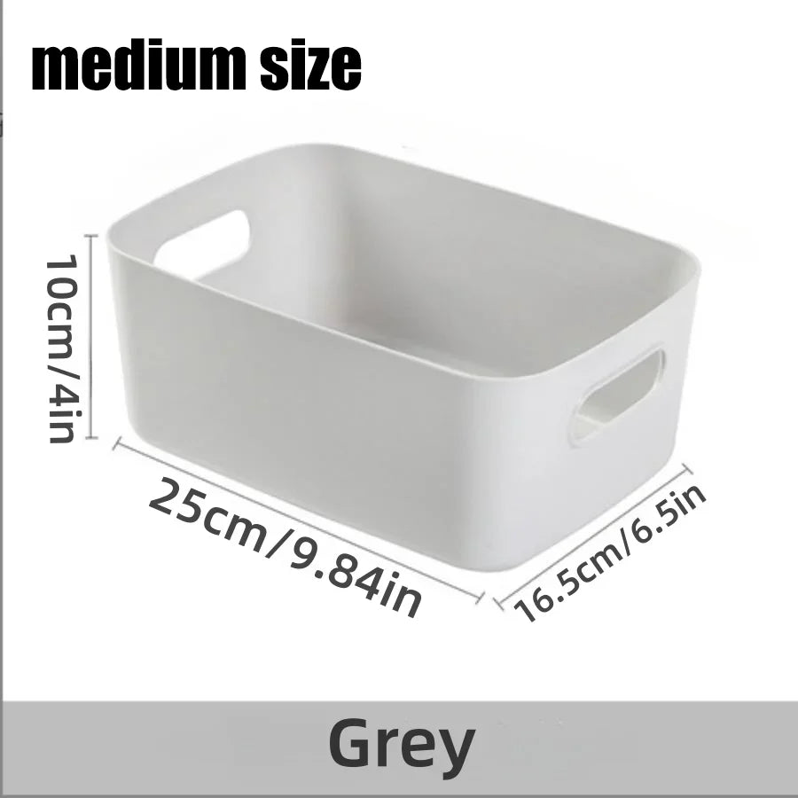 Boîte de rangement Orglino en PP | Empilable & Polyvalente | Pour la salle de bain, la cuisine, le maquillage & le bureau | En 3 tailles & 3 couleurs
