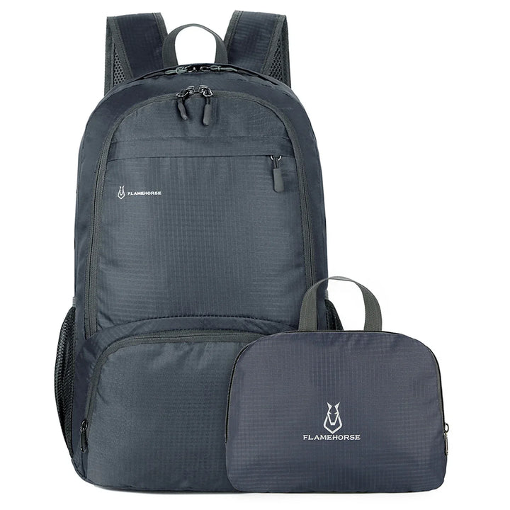 TrekVita Sac à Dos Pliable | Ultra Léger & Imperméable | 31×14×47 cm | Sac à Dos de Plein Air & de Voyage pour Femmes & Hommes