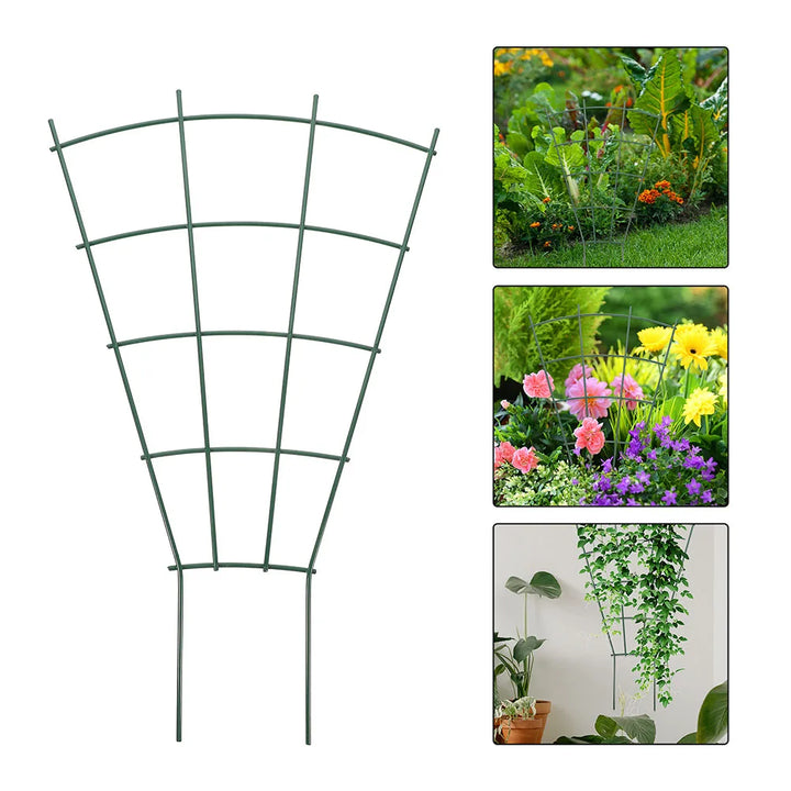 Ensemble de support à grimper Floranta 3 pièces | Pour pots de fleurs & légumes | Stable & Décoratif | Vert