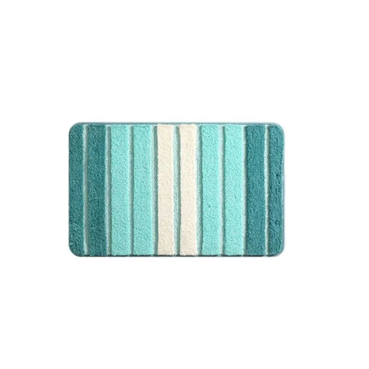AquaLoom Tapis de Bain | Rayé | Doux & Antidérapant | 40 x 60 cm | Plusieurs Couleurs