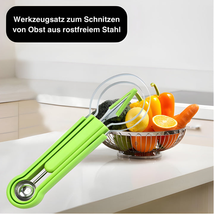1+1 GRATUIT | JuicyCut - Outil de fruits 4 en 1