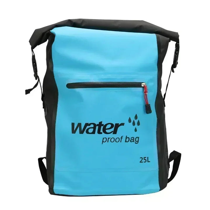 Sac à dos étanche AquaDryX 25L | Sac à dos flottant | Rolltop & Respirant | Idéal pour le kayak, le trekking & les activités de plein air