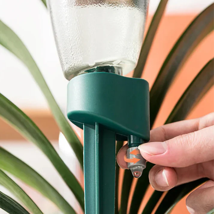 Accessoire d'arrosage automatique | Pour bouteilles PET | Arrosage goutte à goutte avec réglage de la vitesse | Ensemble de 2