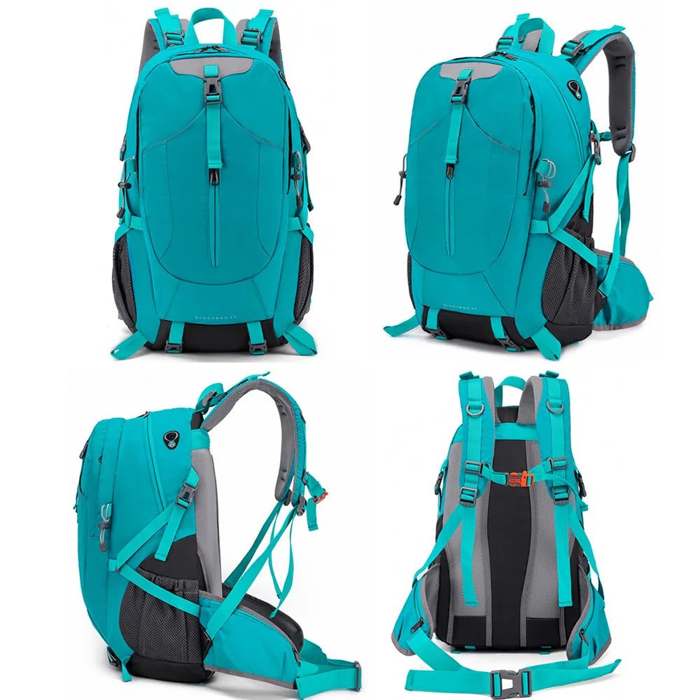 Sac à dos de randonnée TrekVault 40 | Sac à dos de 40 L avec housse de pluie | Pour la randonnée, les voyages & la vie quotidienne | 31 × 20 × 52 cm