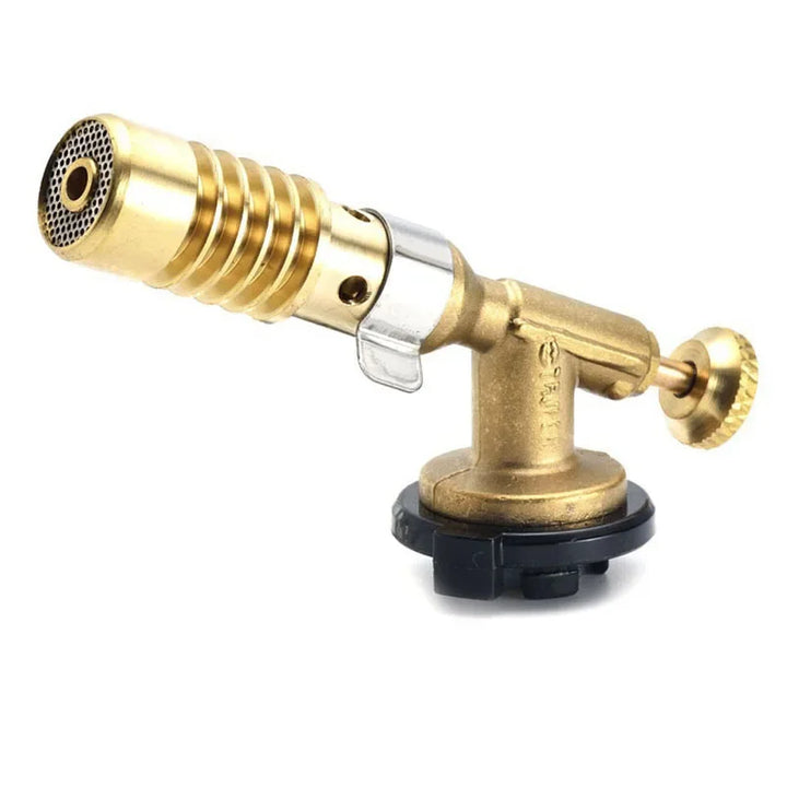 Flammex Pro Chalumeau | Pour gaz butane | Flamme réglable jusqu'à 1300 °C | Compact & Ergonomique | Idéal pour la cuisine & en extérieur