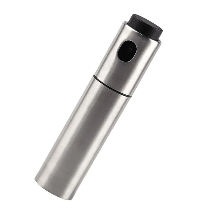 Pulvérisateur d'huile CULINARA FineMist | Flacon pulvérisateur en acier inoxydable de 100 ml | Pour huile, vinaigre & BBQ | Rechargeable & dosage fin