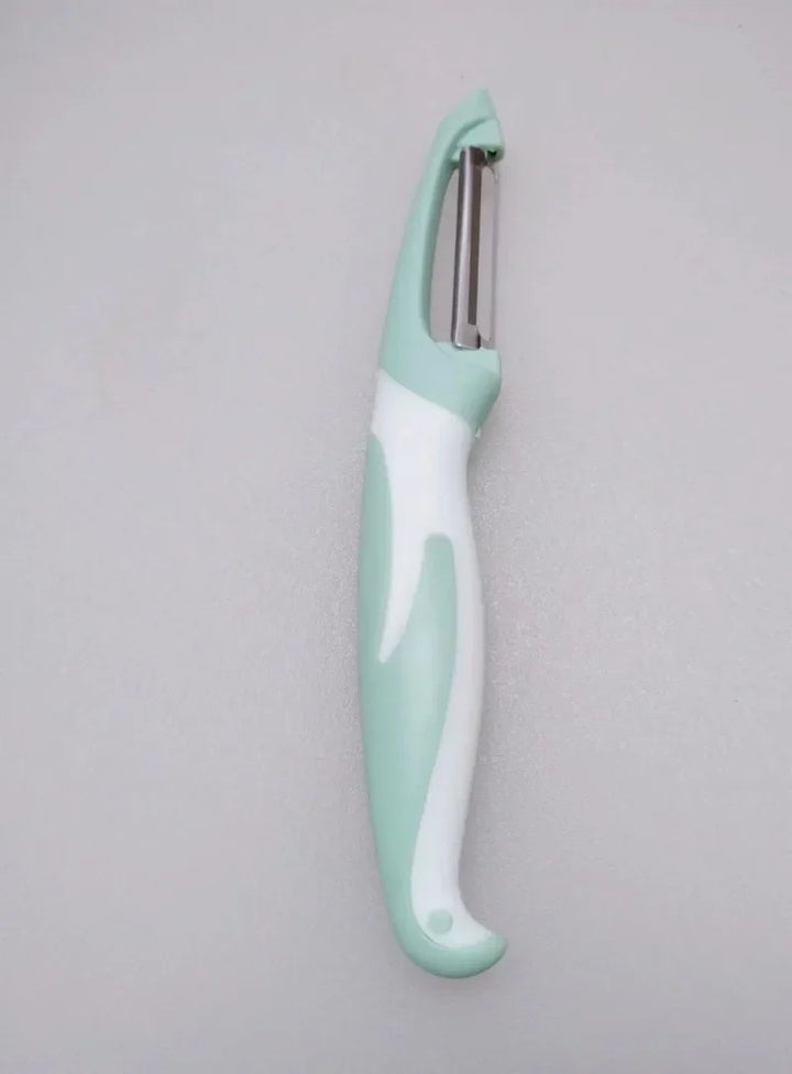 Peelino Éplucheur à légumes avec lame en acier inoxydable et poignée ergonomique | 18,3 × 2,4 cm | Pour fruits et légumes | Compatible lave-vaisselle