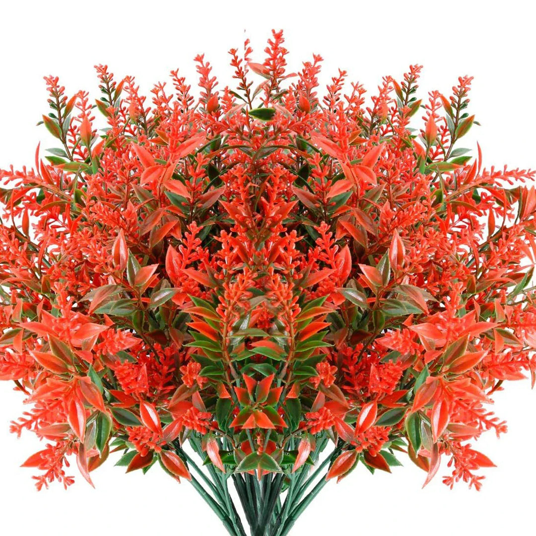 Florabell Ensemble de 12 Lavandes Artificielles | Plantes Artificielles pour Mariages, Vases, Couronnes & Décoration | Pour Intérieur & Extérieur