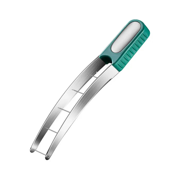 Coupeur de Pastèque Melano CubeCutter | Coupeur de dés en acier inoxydable pour pastèque et fruits | Sûr, ergonomique et rapide