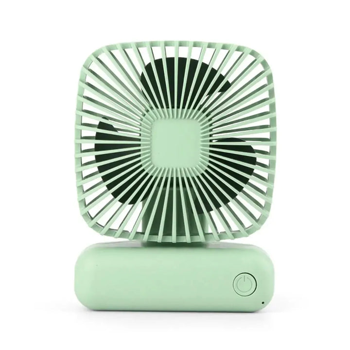 Mini ventilateur de bureau USB BreezeBox PocketCool | 3 vitesses | Rechargeable & silencieux | Portable pour bureau, voiture & extérieur | Batterie de 800 mAh