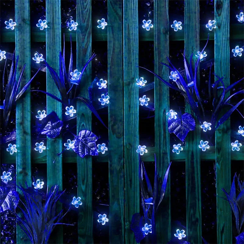 LumiSola Guirlande lumineuse solaire | 20–100 LEDs | Blanc chaud, Blanc ou RGB | 8 modes | Pour jardin & balcon | 5–12m