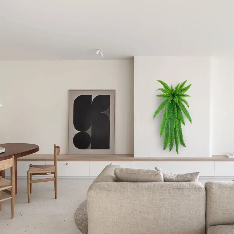 VerdeLia | Plante suspendue artificielle | Lierre persan | 73–115 cm | Décoration murale et de jardin