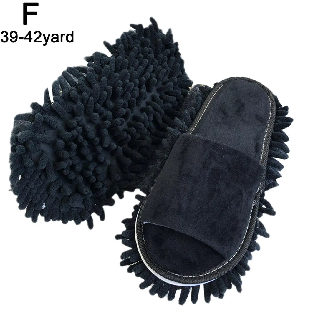 CleanSteps Chaussons en Microfibre | Chaussures 2-en-1 & Mop | Lavables & Antidérapants | Convient à tous les types de sols