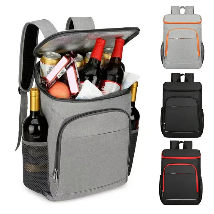 FrostoPak Sac à dos réfrigérant 30L | Étanche & Isolé | Pour Camping, Randonnée & Pique-nique | Tissu Oxford