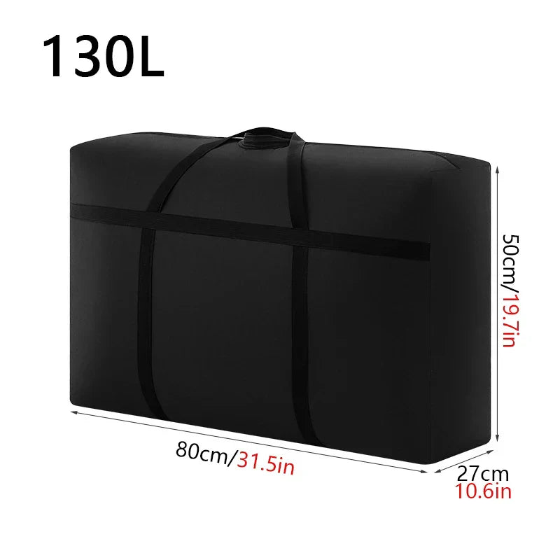 StauraumPro Sac de rangement pliable | Grand volume | Résistant et respirant | Pour vêtements, couvertures et jouets
