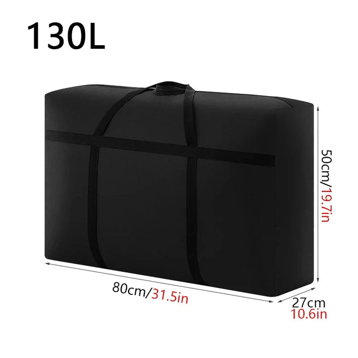 StauraumPro Sac de rangement pliable | Grand volume | Résistant et respirant | Pour vêtements, couvertures et jouets