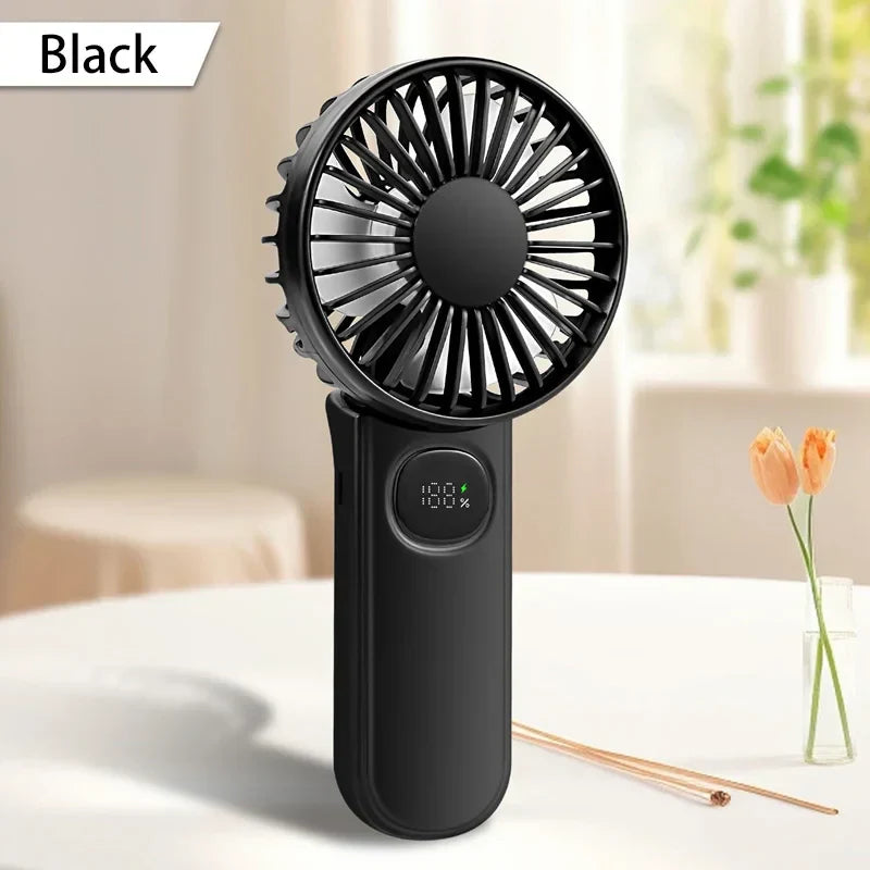 Mini-Ventilateur Ventilio Go | Silencieux & Rechargeable | Fonctionnement USB | Pour les voyages, le bureau & en déplacement