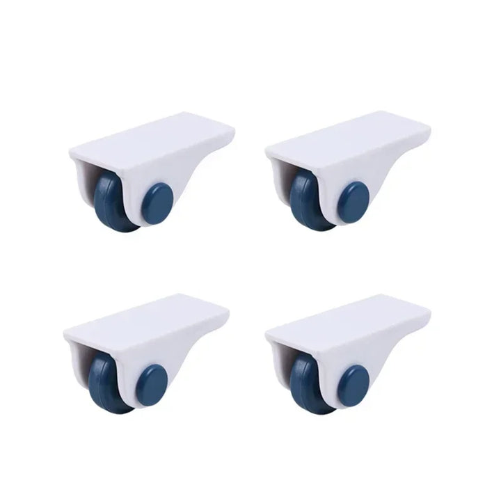 Rollino Roulettes Mini Auto-adhésives | Pivotant à 360° | Forte Capacité de Charge | Utilisation Universelle pour Boîtes & Rangement